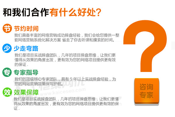 恺策网优为你的网络项目提供效果保证